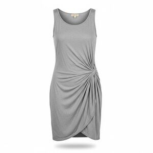 Smart Set Asymmetrical Gray Dress